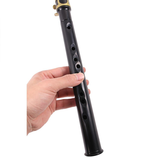 Draagbare 8-Gat Mondstuk Black Sax Mondstuk Saxofoon Onderdelen Tenor Voor Muziekinstrument Muziek Professionele Abs Saxofoon
