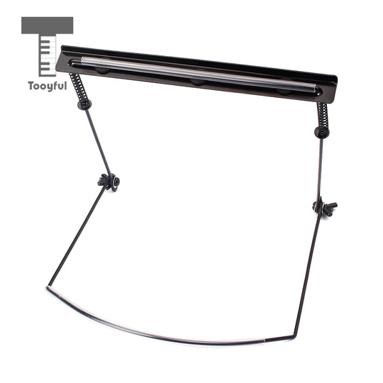 Tooyful Professionele Zwarte Harmonica Hals Houder Harp Rack Ondersteuning Stand Voor 24-Gat