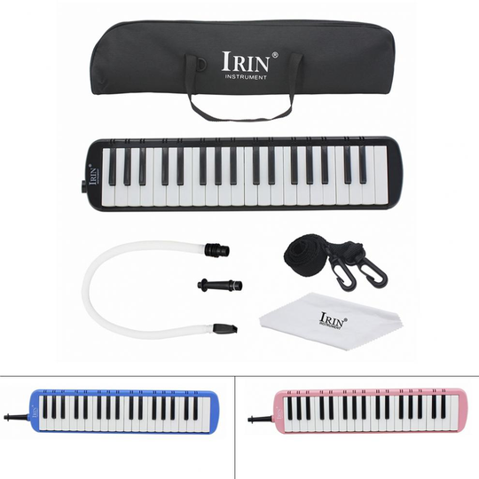 37 Toetsen Elektronische Melodica Harmonica Mondharmonica Met Oxford Tas Muziekinstrumenten Prestaties Beginner Praktijk Kind