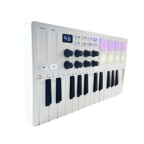M-VAVE 25-Key MIDI Control Keyboard Mini Tragbare USB-Tastatur