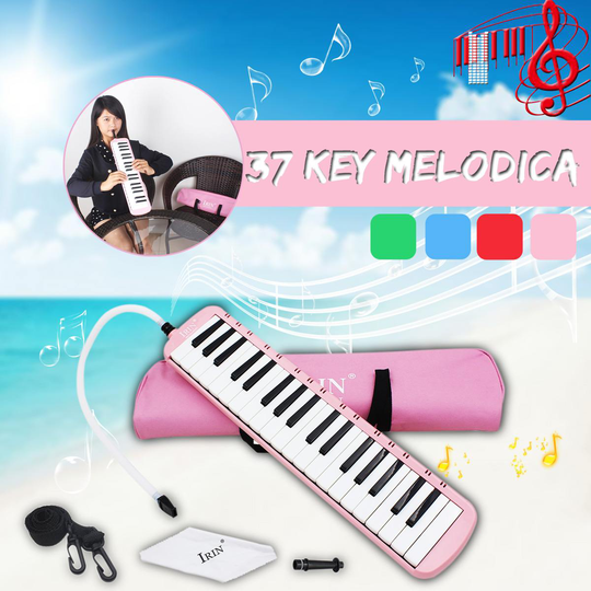 37 toetsen Elektronische Melodica Harmonica Toetsenbord Met Handtas Duurzaam Muziekinstrumenten Prestaties Beginner Praktijk
