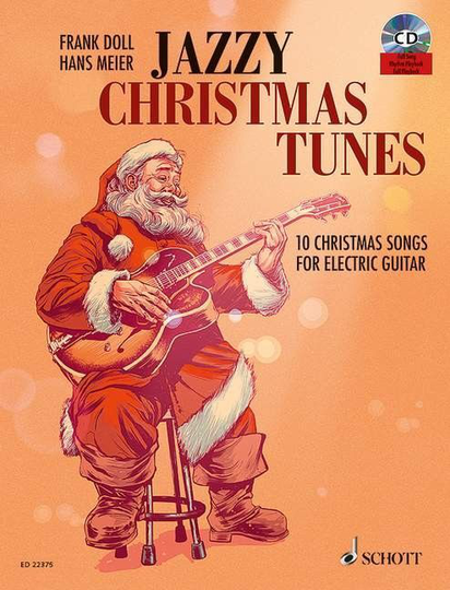 Noten Jazzy Christmas Tunes Gitarre Weihnachten Schott ED 22375 incl. CD