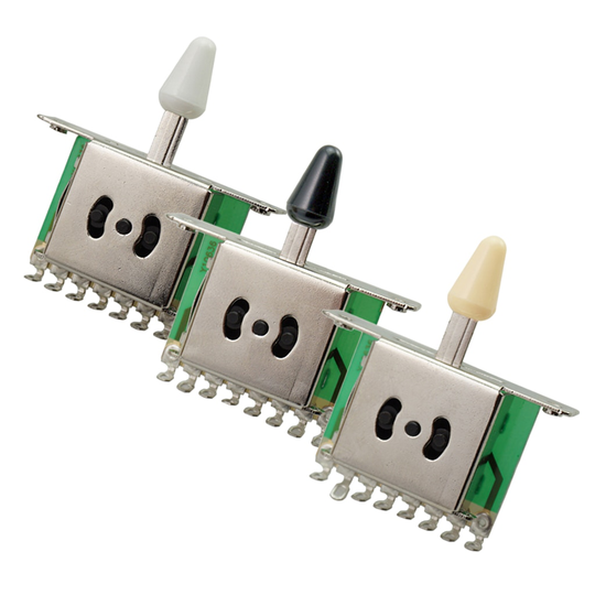 5 Standen Schakelaar Met Knop Voor Fender Stratocaster Elektrische Gitaren