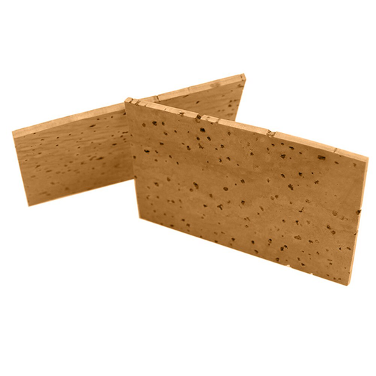 2Pcs Saxofoon Accessoires Neck Cork Sheet 2Mm Sopraan Tenor Altsaxofoon Klarinet Joint Natuurlijke Neck Cork Sheet Natuurlijke kit