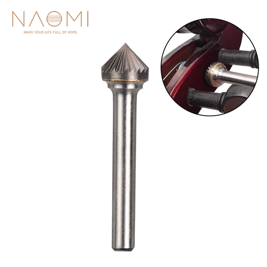Naomi 1Pc Viool Luthier Tool Peg Gat Roterende Bestand Viool Maken Tool Staal Peg Gat Roterende Bestand Diy Viool