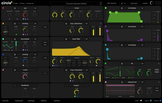 Future Audio Workshop FAW Circle2 Synthesizer (Digitales Produkt)