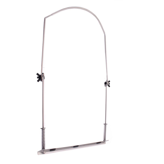24 Gaten Harmonica Hals Houder Metalen Frame Harp Rack Harmonica Model Mond Accessoire (Groen)