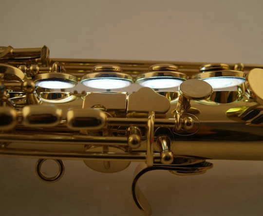 Houtblazers Saxofoon Klarinet Fluit Hobo Lek Licht Tester Reparatie Pads Onderhoud Gereedschap