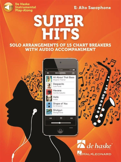 Noten Super Hits for Alto Saxophone incl. audio-downloadcode DHP 1215998-404