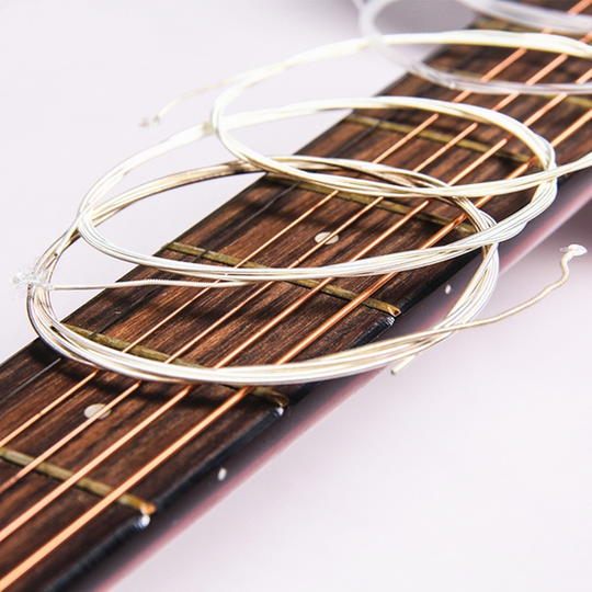 6pcs Gitaar Snaren Nylon Zilveren Snaren Set voor Klassieke Klassieke Gitaar 1M 1-6 E B G D EEN E # Gitaar Accessoires