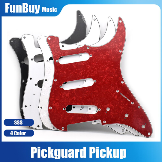 Multi Color 3 Ply 11 Gaten Sss Gitaar Slagplaat Anti-Scratch Plaat Voor St Fd Elektrische Gitaar Guitarra Accessoires