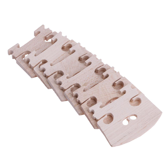 10 Stks/set Maple Wood Viool Bruggen Professionele Maple Hout 4/4 3/4 Viool Bruggen Viool Onderdelen Snaarinstrumenten