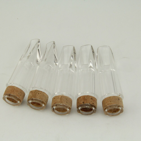 Cristal Clarinetes 5 Unids Clarinetes Boquilla Transparente De Alto Grado Y Almohadilla Tandheelkundige
