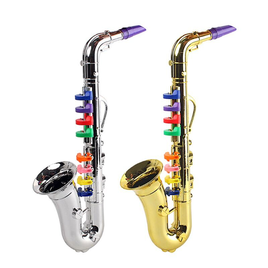 Simulatie 8 Tones Saxofoon Trompet Kinderen Muziekinstrumenten Vroege Educatief Speelgoed