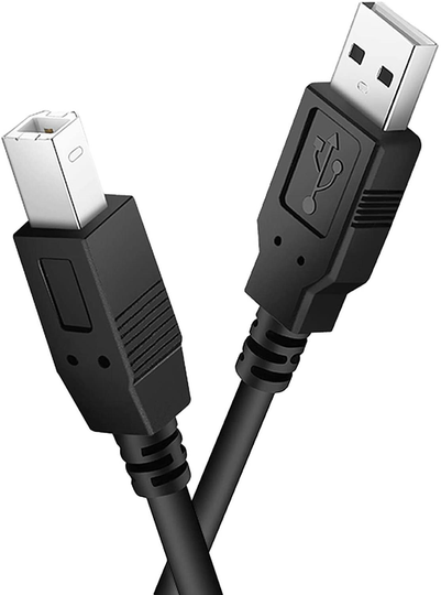 6-Voeten Usb B Midi Kabel Voor Instrumenten, usb 2.0 Type A Naar B Printer Cable Cord Compatibel Met Piano, Midi Controller