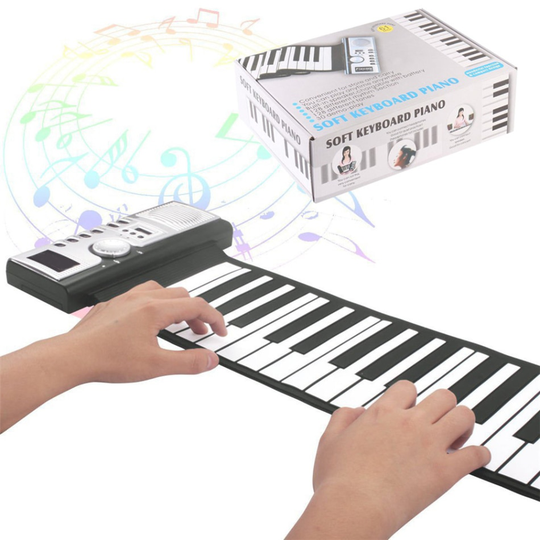 Timelytrust Elektronische Piano 61 Key Opvouwbare Piano Usb Midi Keyboard Midi Controller Handleiding Elektronische Piano Instrument