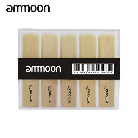 ammoon 10 stks bB Sopraansaxofoon Sax Rieten 2.5 2-1/2 Bamboe Riet Set houtblazers instrument onderdelen & accessoires
