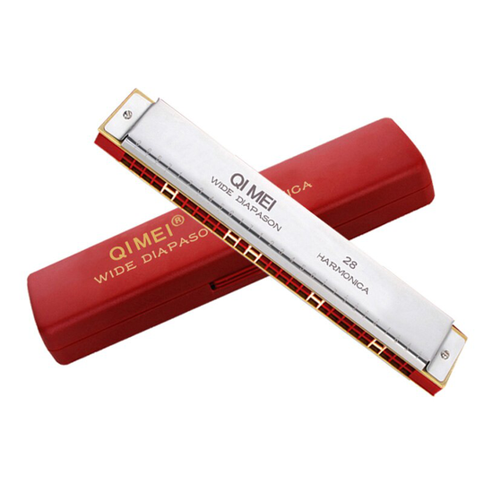 Harmonica 28 Gaten C Sleutel Armonica Breed Stembereik Mond Orgel Geaccentueerd Harmonica & Tremolo Harpen Muziek Instrument Gaita De boca