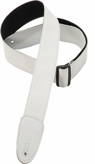 Levys M7GP Ledergurte für Gitarren White