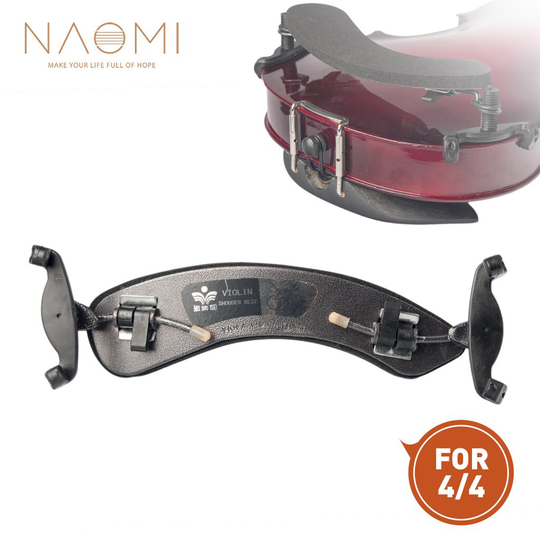 Naomi Schoudersteun 3/4 4/4 Wolf Viool Schoudersteun Voor 3/4 4/4 Viool Onderdelen Accessoires Zwart