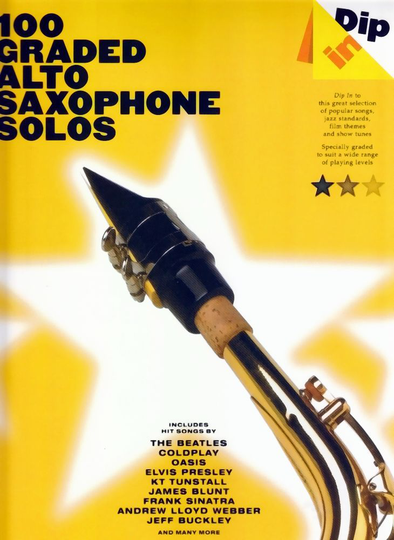 Noten 100 graded alto saxophone solos Altsax SONGS MSAM 988361