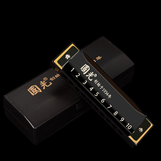 Kids Harmonica Set 10 Gaten Blues Master Unieke Melodie Harmonische Harmonica Verschillende Belangrijke Organizadores Folk Instrumenten BD50HH