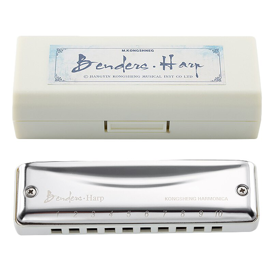 Kongsheng Beroep Harmonica 10 Holes Diatonische Mondharmonica Sleutel Van C Muziekinstrument Blues Harp