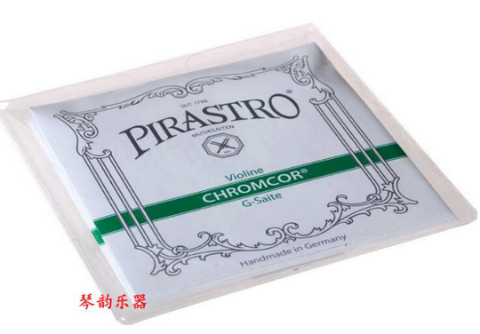 Duitse PIRASTRO CHROCOR groen strip viool snaren