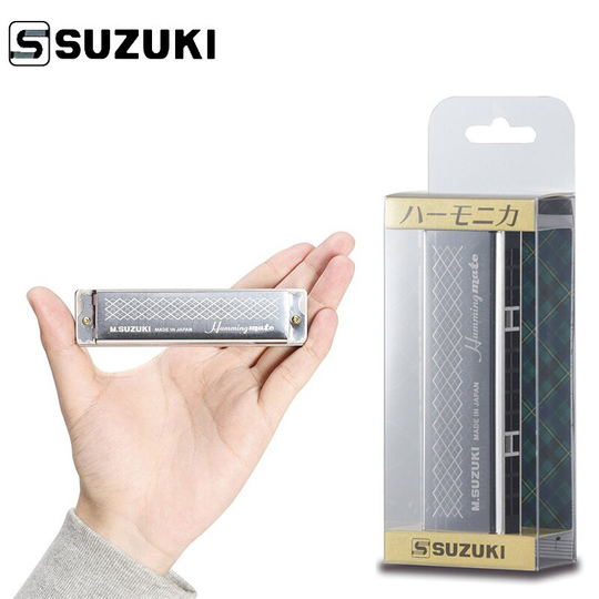 Suzuki SU-13M-C Humming Mate Deluxe Tremolo 13 Gat Diatonische Harmonica, Sleutel Van C