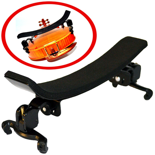 Larkviolin Hoge Quality1/8,1/4-1/2,3/4-4/4 Viool Bon Stijl Verstelbare Soft Schoudersteun Pad Ondersteuning Onderdelen Accessoires Fittings
