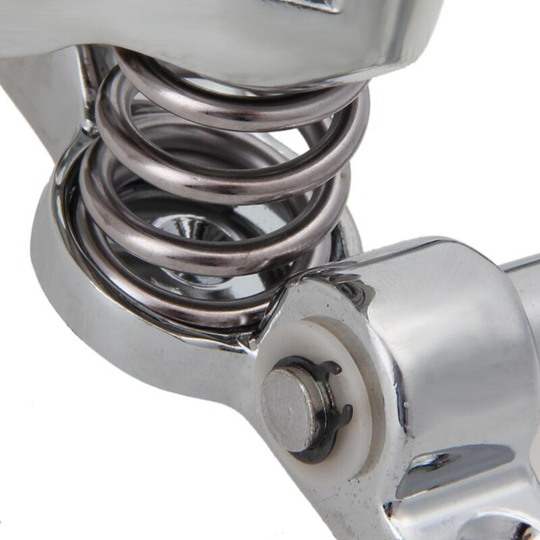 Duurzame Legering Vibrato Staartstuk Tremolo Brug Voor Elektrische Gitaar, Zilver