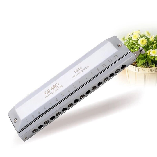 Chromatische Harmonica 16 Gaten 64 Tones Mond Orgel Instrumentos Sleutel C Professionele Chromatische Harp Muziekinstrumenten