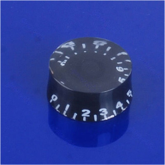 1pc Knop Knop Volume Tone Control Voor LP Elektrische Gitaar Bas Parts Zwart Wit Cijfers KI-5U87