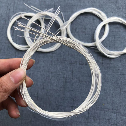 6 Stuks In 1Set Gitaar Snaren Lichtgewicht Perfect Elektrische Tool Gitaar Snaren Akoestische Set Muziek Accessoires Voor