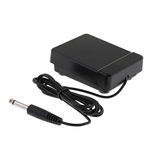Sustain Pedal Foot Switch For Electronic Keyboard Non-slip Base