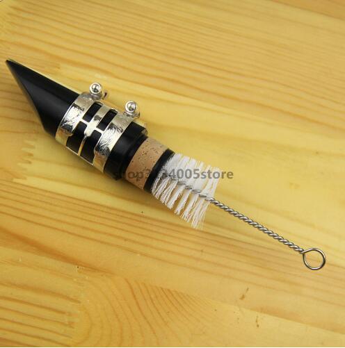 1Pcs Bb Key Klarinet Mondstuk + Klem + Borstel + Beschermende Cap