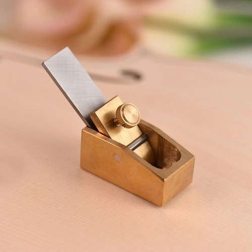 Convex Curved Sole Woodworking Plane Cutter Messing Luthier Werkzeug für Violine Viola Cello Holz Instrument
