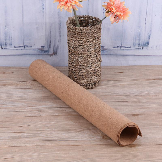 640X468Mm Natuurlijke Kurk Papier Universele Viool Cello Chin Rest Zachte Pad Instrumenten Viool Onderdelen & Accessoires