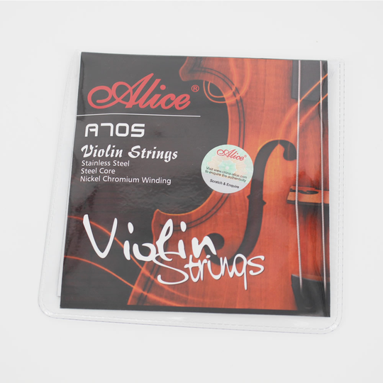 4 Stuks E Een D G Staal Core Vioolsnaren Nickel Chroom Wound Set Snaren Voor Viool 4/4,3/4,1/2,1/4,1/8