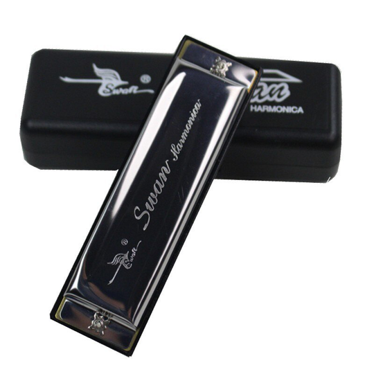 SWAN 10 Gaten Blues Harmonica Diatonische Blues Harp Muziekinstrumenten voor Kinderen