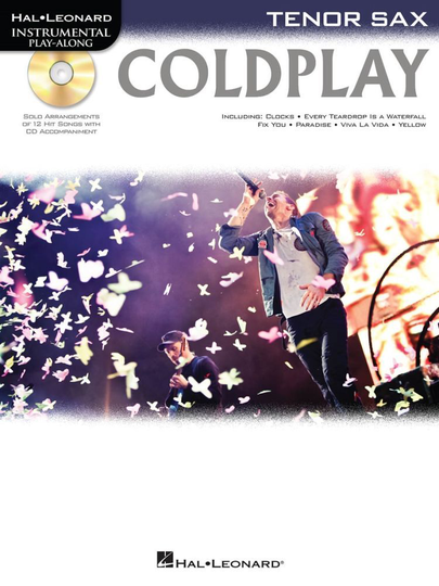 Noten Coldplay für Tenor Sax incl. CD HL 00103340 zum Mitspielen