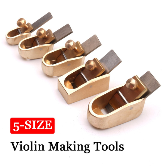 Viool Maken Tool Messing Vliegtuig Hand Schaafmachine 8/12/14/16/18 MM Blade Breedte Houtbewerking vliegtuigen Voor Viool Altviool Cello Maken Tool
