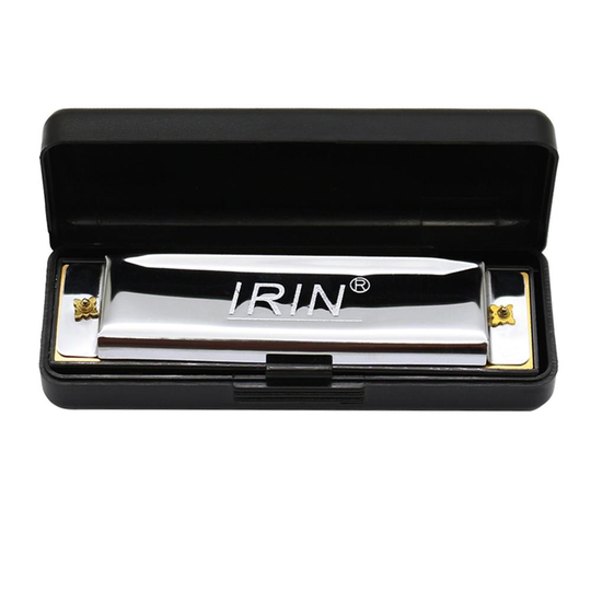 10 Gaten Sleutel Van C Blues Harmonica Muziekinstrument Educatief Speelgoed Met Case Kinderen Chromatische Harmonica Voor Kids