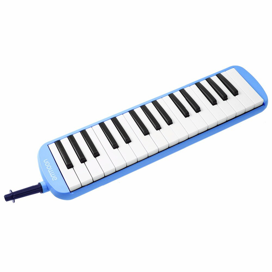 Ammoon 32 Toetsen Melodica Pianica Piano Stijl Toetsenbord Harmonica Mondharmonica met Mondstuk Reinigingsdoekje Draagtas
