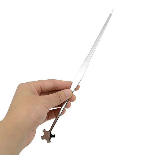 1Pcs Rvs Viool Stapelzetter Reparatie Tool Frets Haak Messing Viool Onderdelen Accessoires