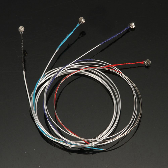 4 Stks/set Viool Snaren E-A-D-G Staal + Nikkel Draad Muziekinstrument Onderdelen Accessoires