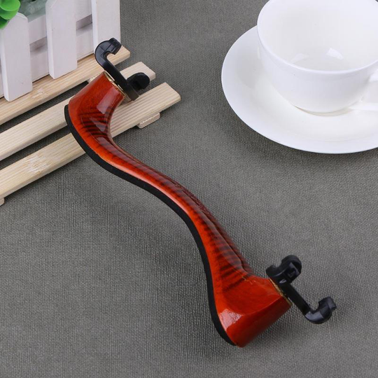 1 PCS Verstelbare Wijn RedWood Rubber Viool Schoudersteun Gewatteerde voor 3/4 4/4 Viool Onderdelen & Accessoires Muziekinstrumenten