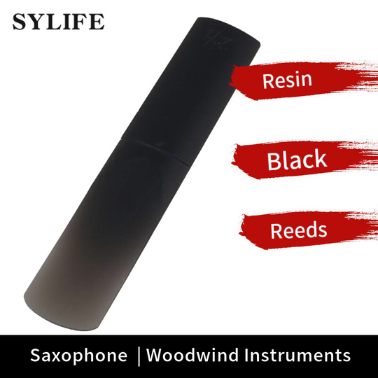 Black Resin E Flat Alto Saxophone Reeds for Long-time Exercise