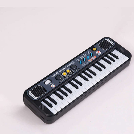 Naait-Multifunctionele Mini Elektronische Piano Met Microfoon Abs Kinderen Draagbare 37 Toetsen Digitale Muziek Electone Toetsenbord