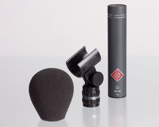 Neumann KM 184 mt Instrumenten-Mikrofon, Kleinmembranmikrofon für Chor, Overhead